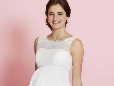 Kismama menyasszonyi ruha 2603